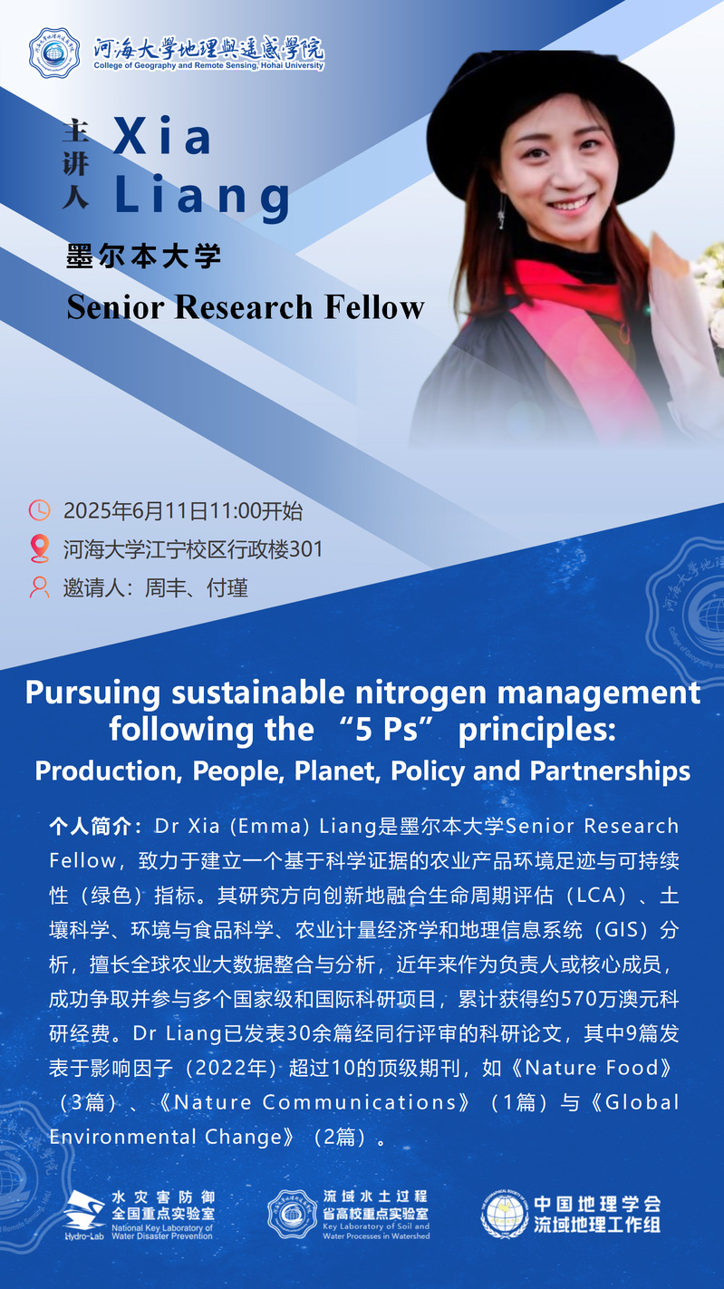 Pursuing sustainable nitrogen managementfollowing the “5 Ps” principles:Production, People, Planet, Policy and Partnerships